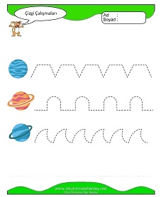 Çizgi Çalışma Sayfaları